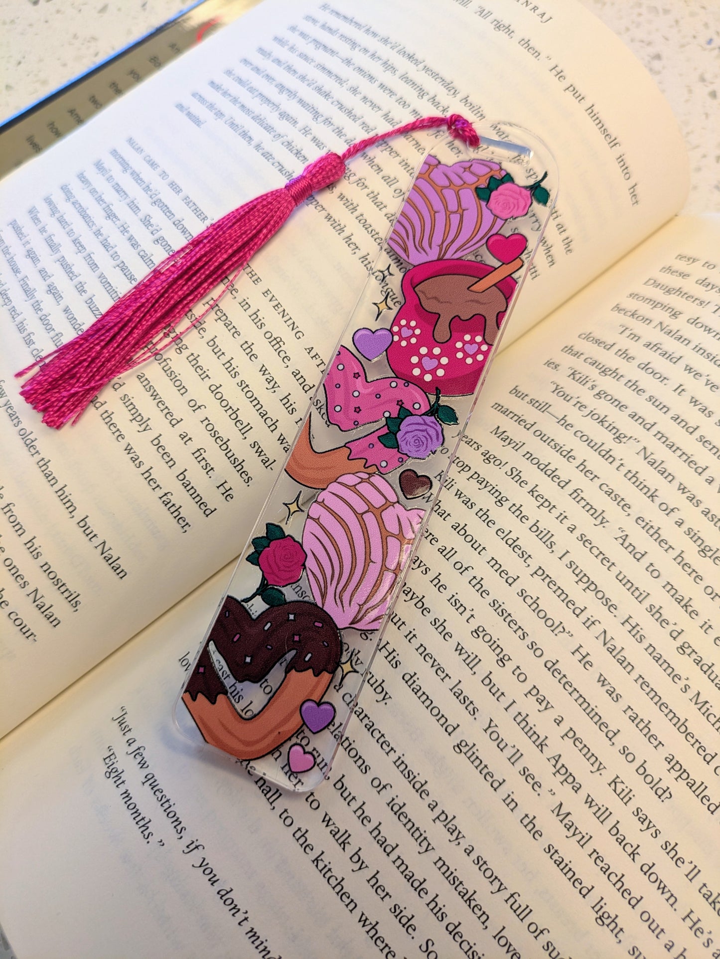 Conchas & Churros Acrylic Bookmark