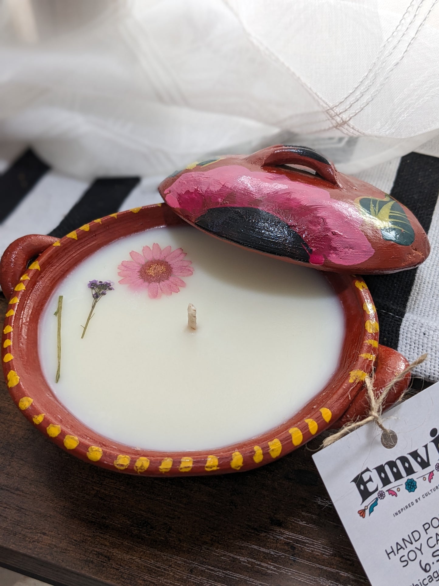 Florece Cazuelita Soy Candle