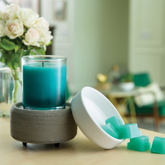 Grey Texture 2-In-1 Classic Wax Warmer