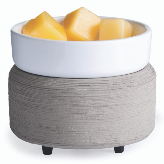 Grey Texture 2-In-1 Classic Wax Warmer