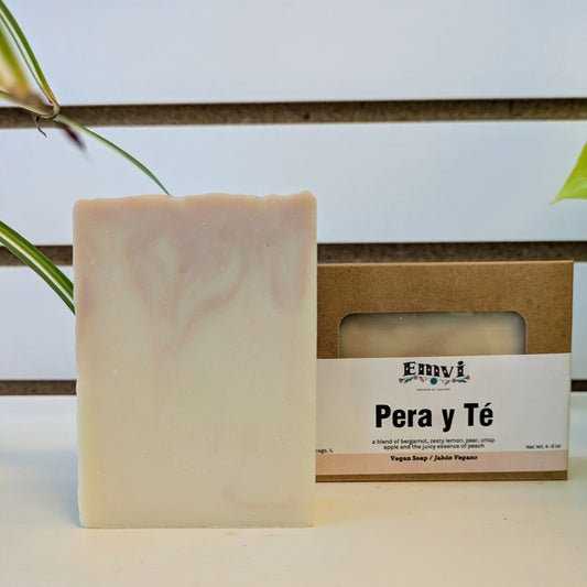 Pera y Te Vegan Soap