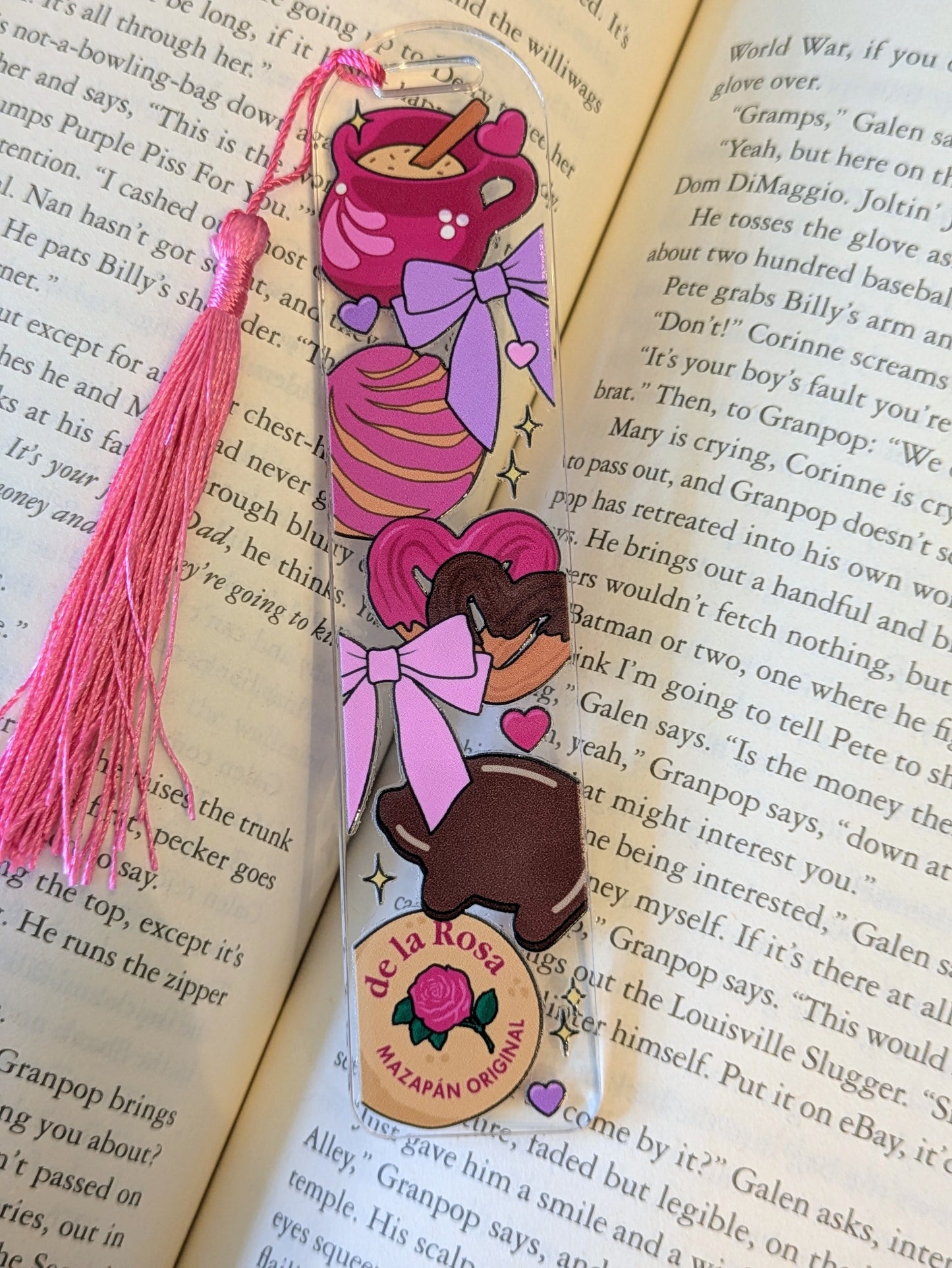 Pan Dulce & Mazapan Acrylic Bookmark