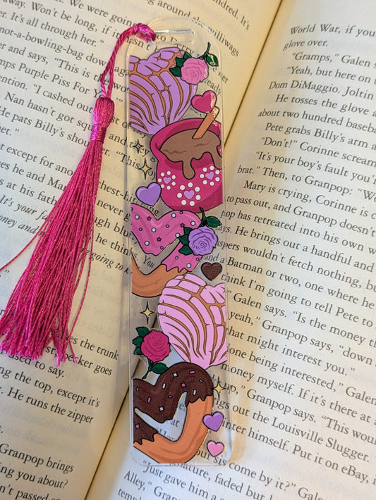 Conchas & Churros Acrylic Bookmark