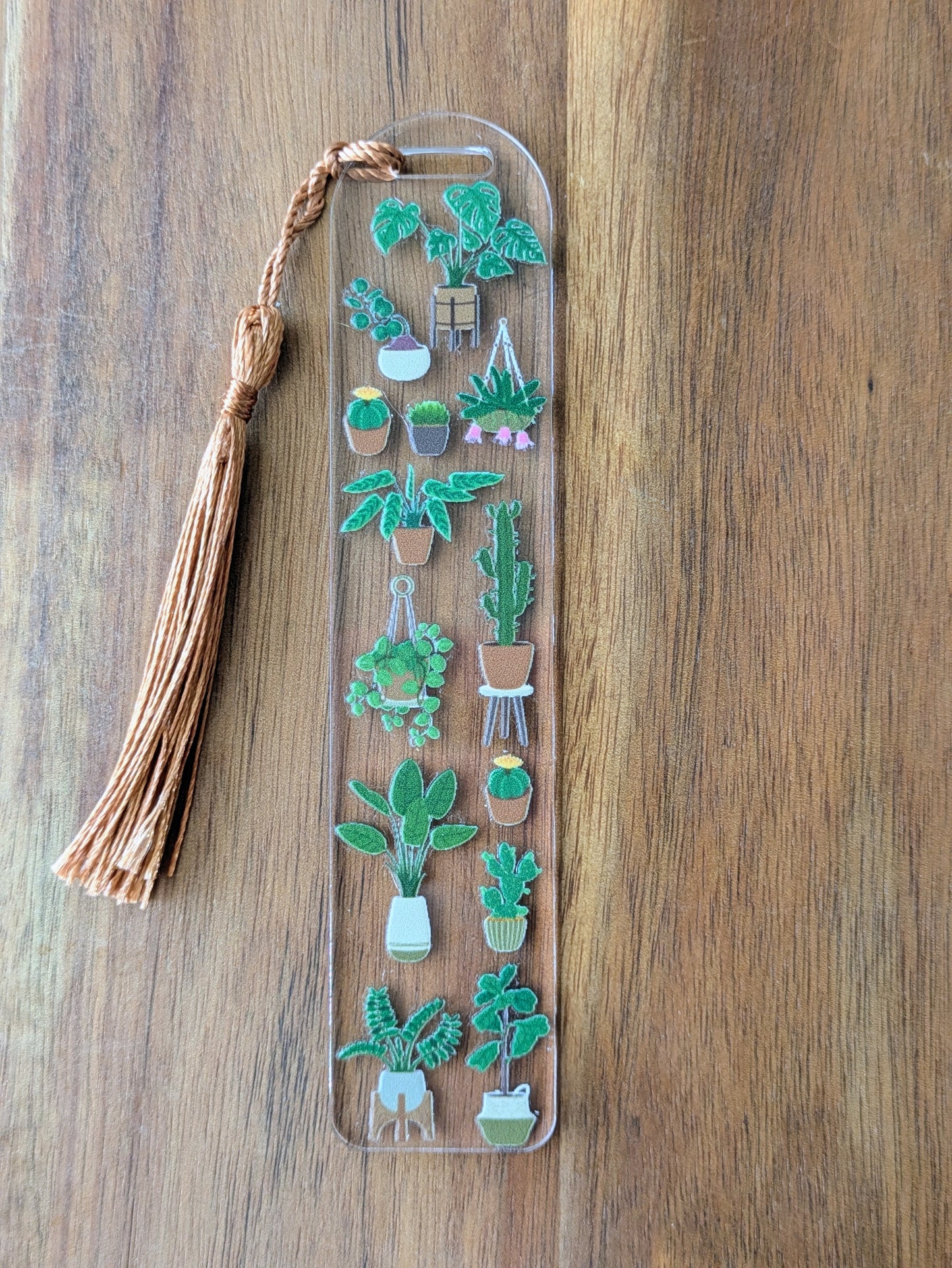 Plants Acrylic Bookmark