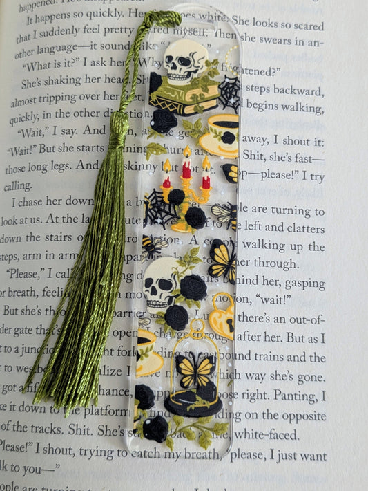 Dark Academia Acrylic Bookmark