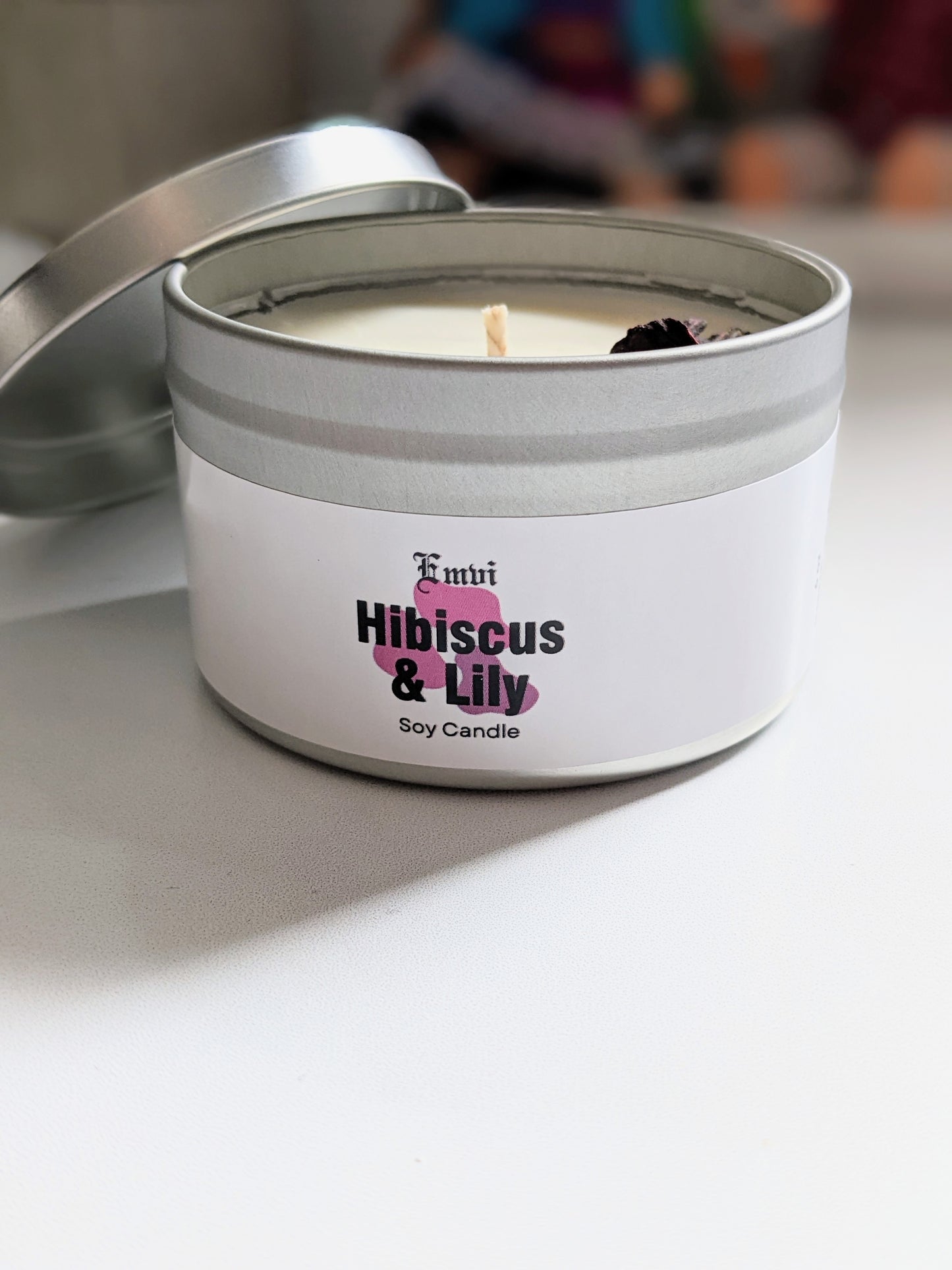 Hibiscus & Lily Soy Candle