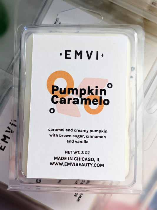 Pumpkin Caramelo Wax Melt Clamshell
